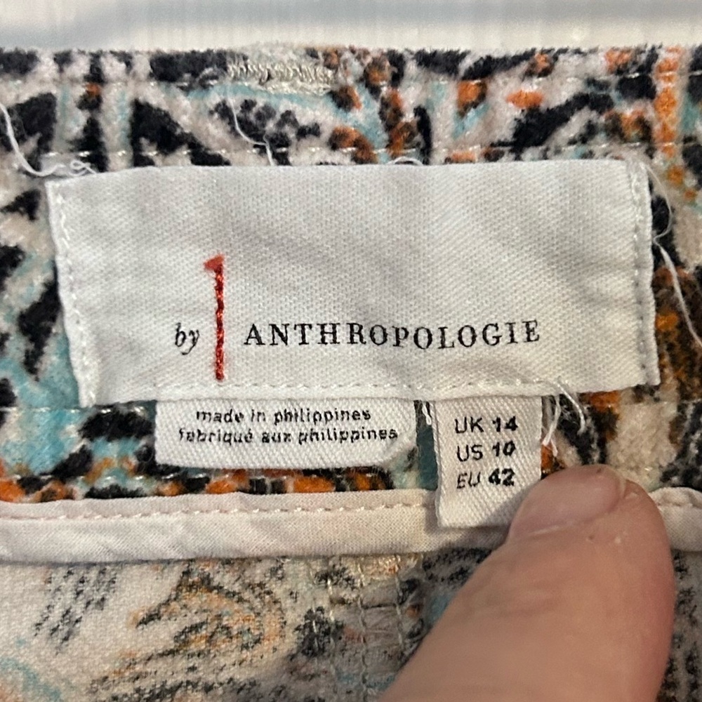 by Anthropologie Women’s corduroy Barrel pants Size 10 - Picture 6 of 9
